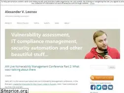 Sites similar to avleonov.com