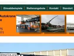 Sites similar to avm-kran.de