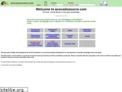 Sites similar to avocadosource.com