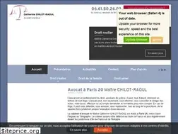 Sites similar to avocat-chilot-raoul.fr