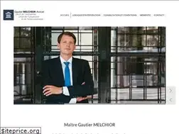 Sites similar to avocat-melchior.be