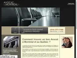 Sites similar to avocat-montreal.com