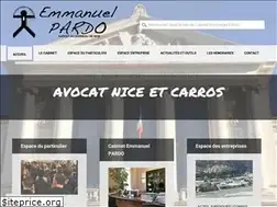 Sites similar to avocat-nice-pardo.fr