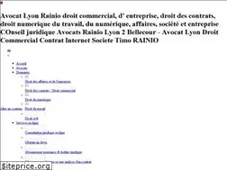 Sites similar to avocat-rainio.com