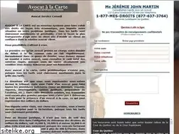 Sites similar to avocatalacarte.com