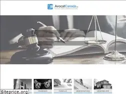 Sites similar to avocatcanada.ca