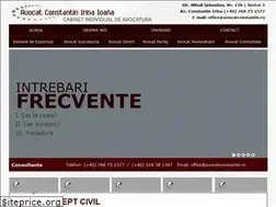 Sites similar to avocatconstantin.ro