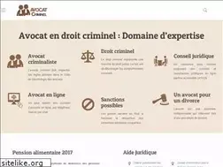 Sites similar to avocatcriminel.fr