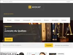Sites similar to avocatduquebec.com
