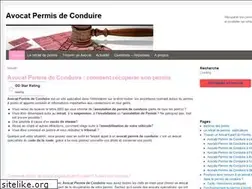 Sites similar to avocatpermisconduire.net