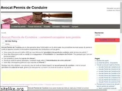 Sites similar to avocatpermisdeconduire.net