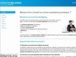 Sites similar to avocats-belgique.be