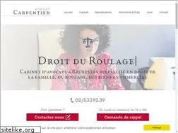 Sites similar to avocats-carpentier-thomas.be