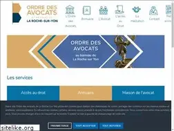 Sites similar to avocats-larochesuryon.com