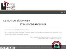 Sites similar to avocats-pau.fr
