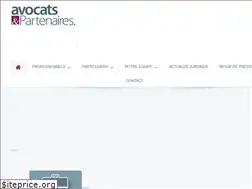 Sites similar to avocatsetpartenaires.fr