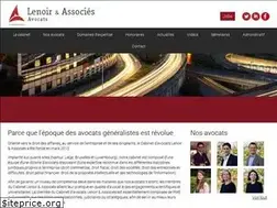 Sites similar to avocatslenoir.com