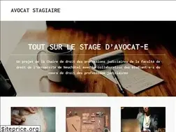 Sites similar to avocatstagiaire.ch