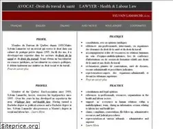 Sites similar to avocatsylvainlamarche.ca