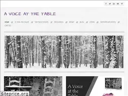 Sites similar to avoiceatthetable.org
