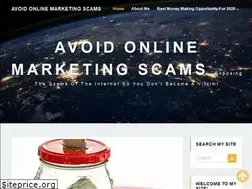 Sites similar to avoidonlinemarketingscams.com
