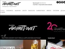 Sites similar to avoimetovet.fi