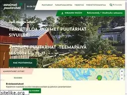 Sites similar to avoimetpuutarhat.fi