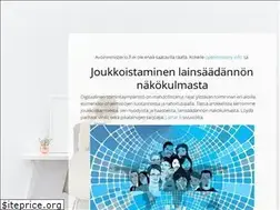 Sites similar to avoinministerio.fi