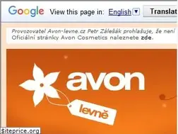 Sites similar to avon-levne.cz