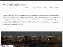 Sites similar to avondalepartnersllc.com