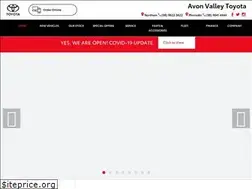Sites similar to avonvalleytoyota.com.au