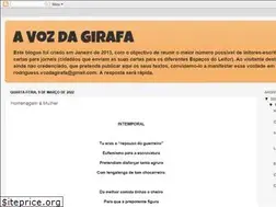 Sites similar to avozdagirafa.blogspot.com