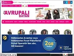 Sites similar to avrupalibayan.de