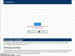 Sites similar to avrupasohbet.biz