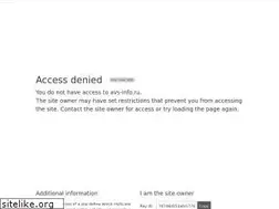 Sites similar to avs-info.ru