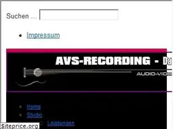 Sites similar to avs-recording.de