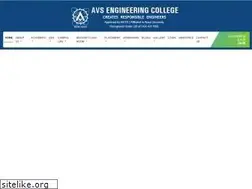 Sites similar to avsenggcollege.ac.in