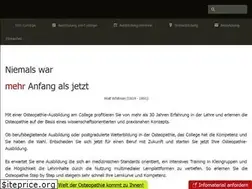 Sites similar to avt-osteopathie.de