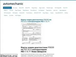 Sites similar to avtomechanic.ru