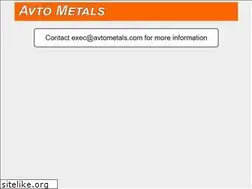 Sites similar to avtometals.gi