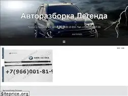 Sites similar to avtorazborka777.ru