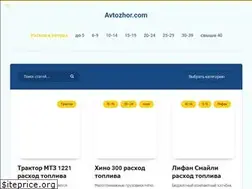Sites similar to avtozhor.com
