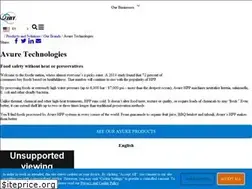 Sites similar to avure-hpp-foods.com