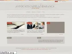 Sites similar to avvocati-capellibaranca.it
