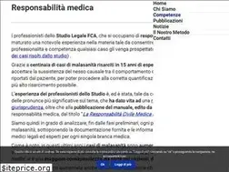 Sites similar to avvocatoerroremedico.it