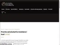 Sites similar to avvocatogiuseppegandolfo.it