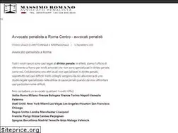 Sites similar to avvocatopenalistaromano.com