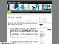 Sites similar to awakeninggracedotorg.wordpress.com