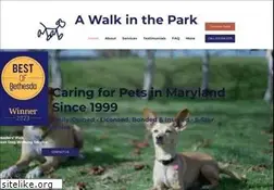 Sites similar to awalkinthepark.net