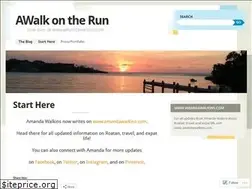 Sites similar to awalkontherun.wordpress.com